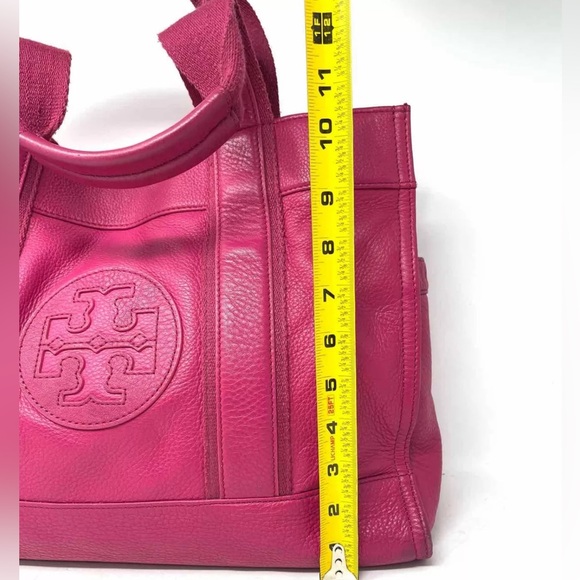 VINTAGE Tory Burch Magenta Tote - Picture 2 of 4